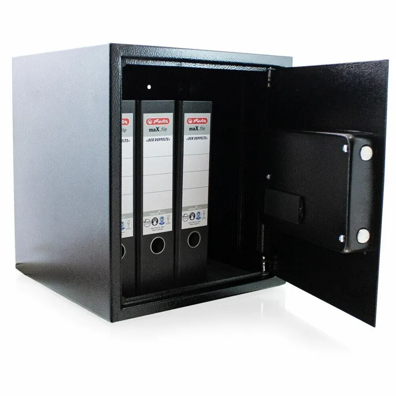 Sejf Elektroniczny Szyfrowy Domowy SELLTEO Rimini 48 l - Czarny