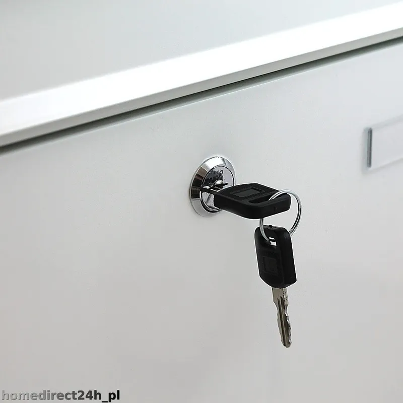 Skrzynka Pocztowa Na Listy Metalowa GARDIVA Flux 360 x 320 mm - Biała
