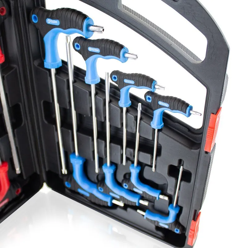Zestaw Wkrętaków Typu T TORX Z Kulką Stal CRV 16 szt SELLTEO Way