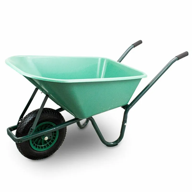 Taczka Ogrodowa Budowlana Jednokołowa GARDIVA Jorn 100 l 250 kg Misa PVC