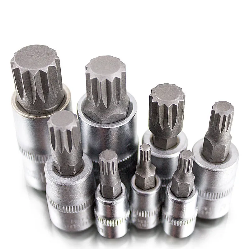 Zestaw Bitów TORX Stal Chromowo-Wanadowa 8 szt SELLTEO Leon