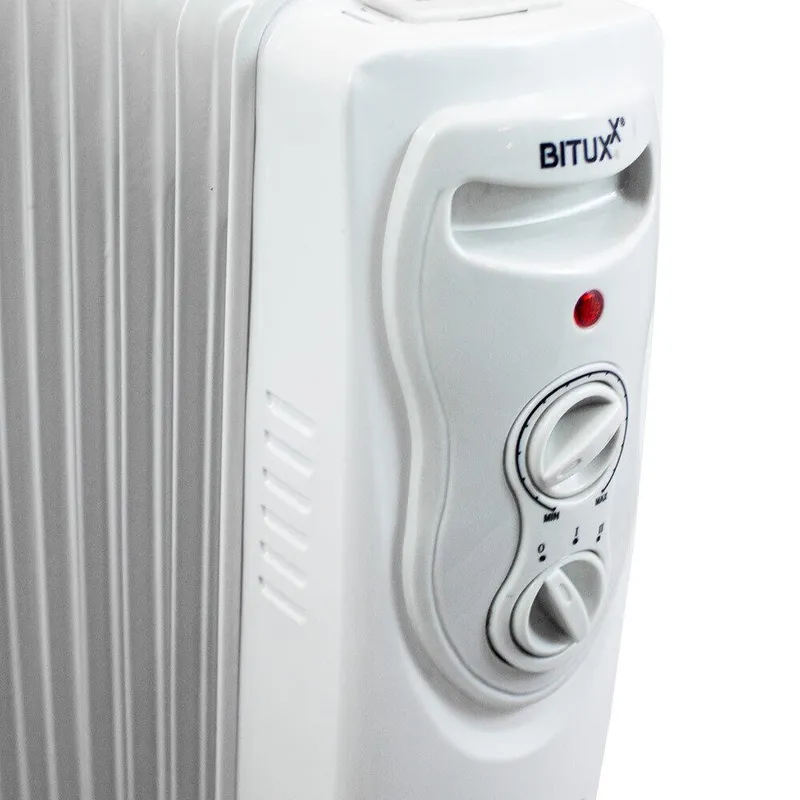 Elektryczny Grzejnik Olejowy 2500 w 11 Żeber SELLTEO Toledo - Biały