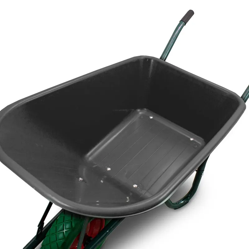 Taczka Budowlana Ogrodowa 100 l 250 kg GARDIVA Franke Koło PU Stalowa
