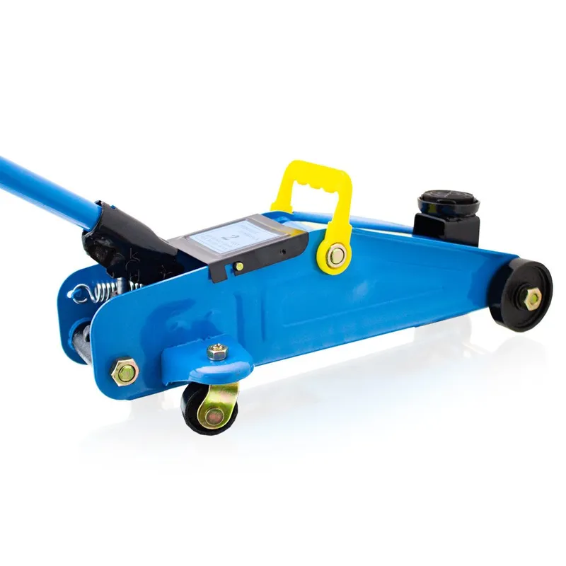 Podnośnik Hydrauliczny 2T Niski Warsztatowy Z Kołami SELLTEO Risol 125-330 mm