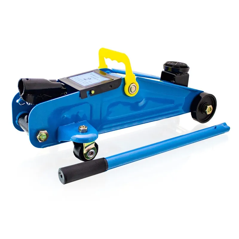 Podnośnik Hydrauliczny 2T Niski Warsztatowy Z Kołami SELLTEO Risol 125-330 mm