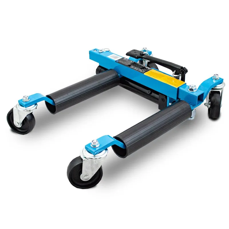 Wózek Manewrowy Hydrauliczny Pod Koła 4 szt SELLTEO Style - Niebieski