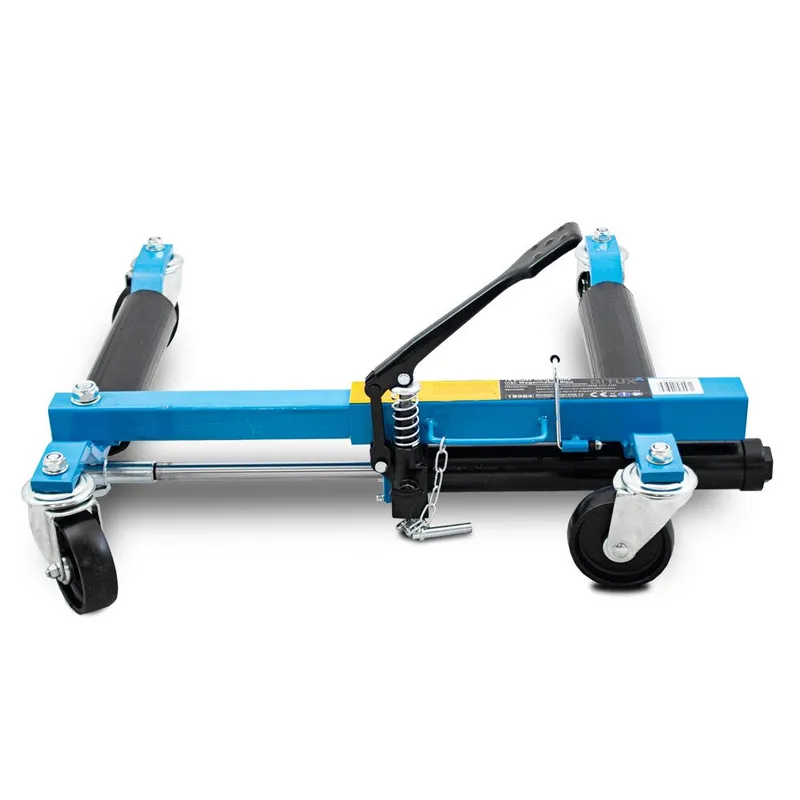 Wózek Manewrowy Hydrauliczny Pod Koła 4 szt SELLTEO Style - Niebieski