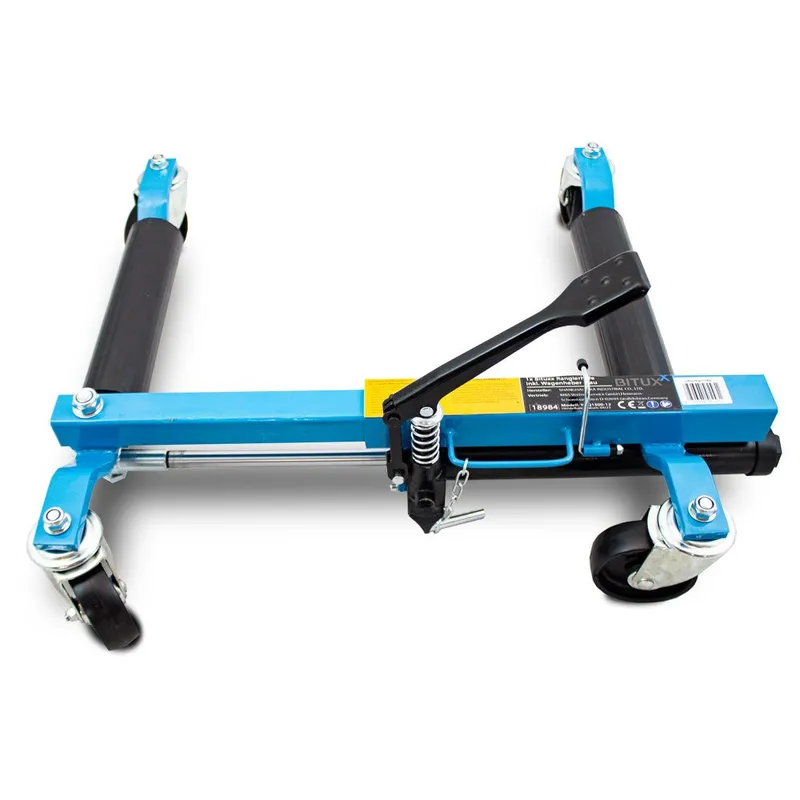 Wózek Manewrowy Hydrauliczny Pod Koła 4 szt SELLTEO Style - Niebieski