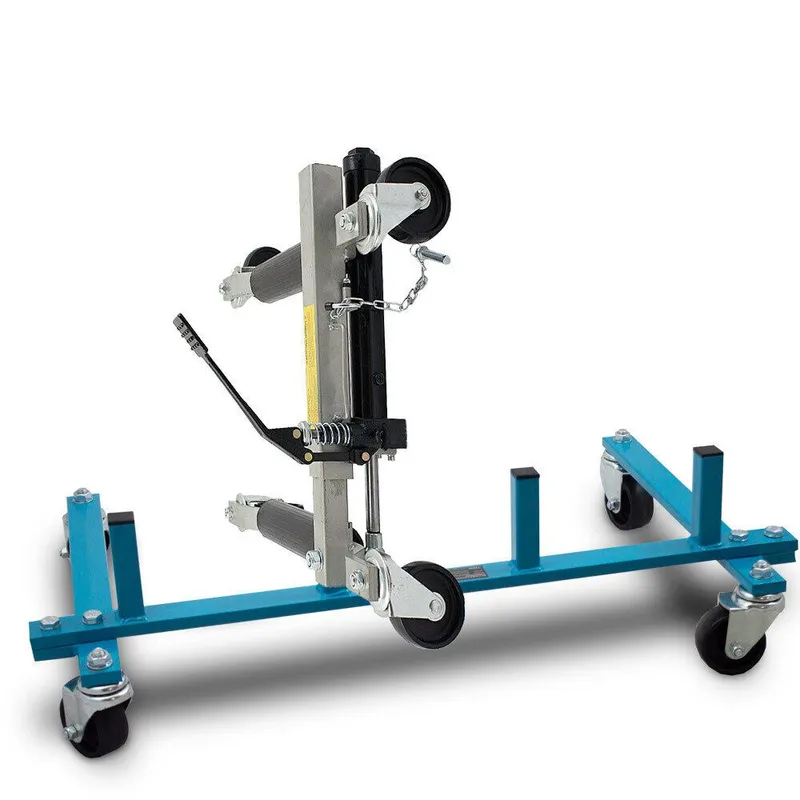 Mobilny Stojak Na Wózki Manewrowe 4 Uchwyty SELLTEO Turn 80 x 47 x 23 cm