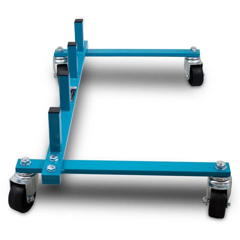 Mobilny Stojak Na Wózki Manewrowe 4 Uchwyty SELLTEO Turn 80 x 47 x 23 cm