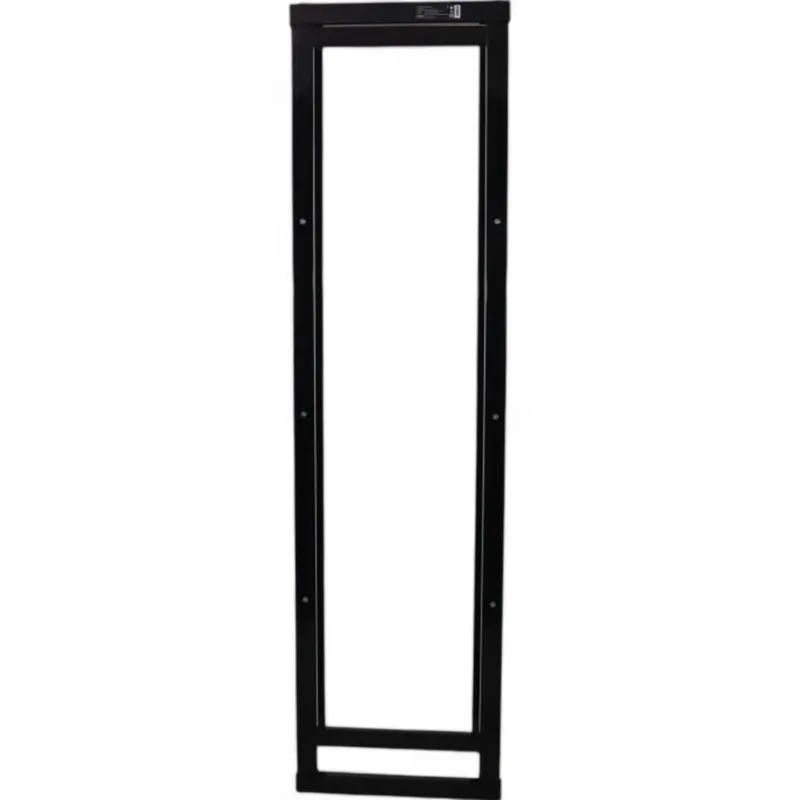 Stojak Na Drewno Kominkowe Stalowy Czarny Mat SELLTEO Cedar 40 x 25 x 150 cm