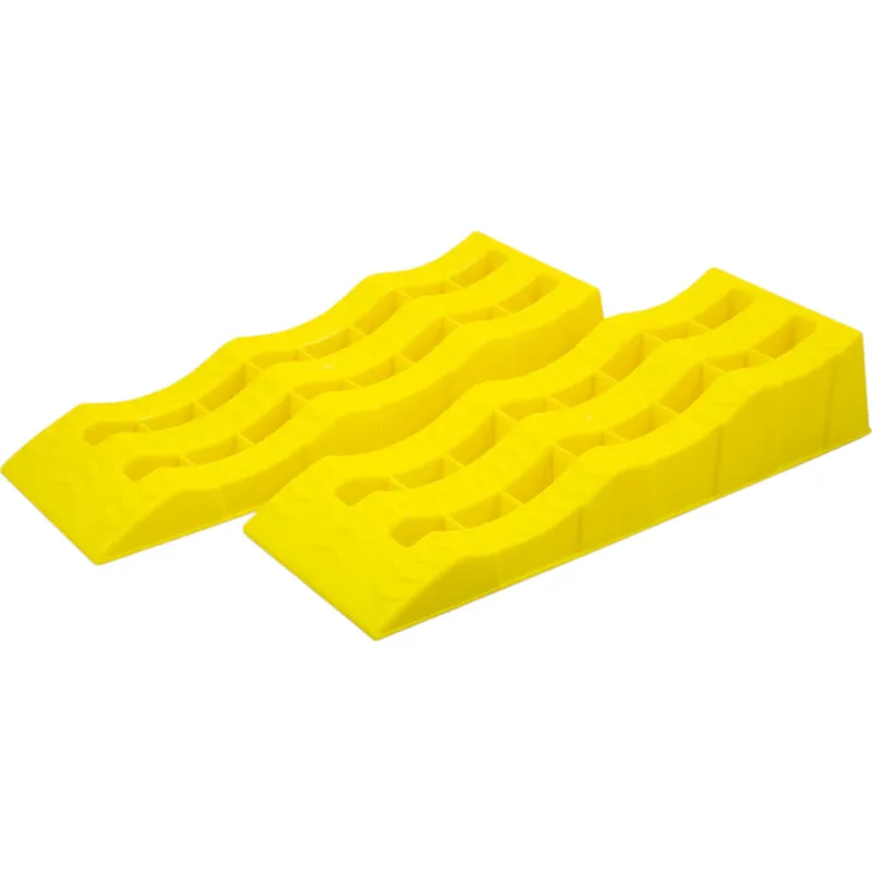 Rampy Najazdowe Poziomujące 2 szt Hdpe Do 3500 kg Do Kampera SELLTEO Reno