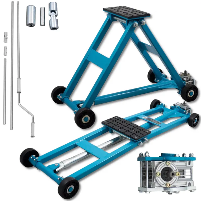 Mobilny Podnośnik Nożycowy 2500 kg Regulacja 11 Do 48 cm SELLTEO Risol