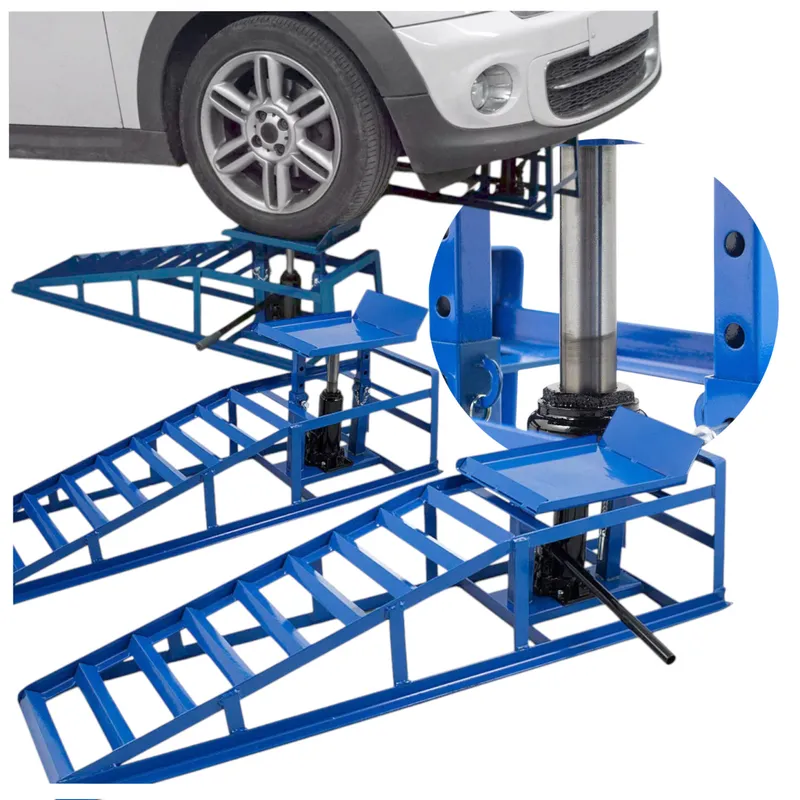 Rampy Najazdowe Stalowe Hydrauliczne 2 x 2000 kg SELLTEO Pistoia