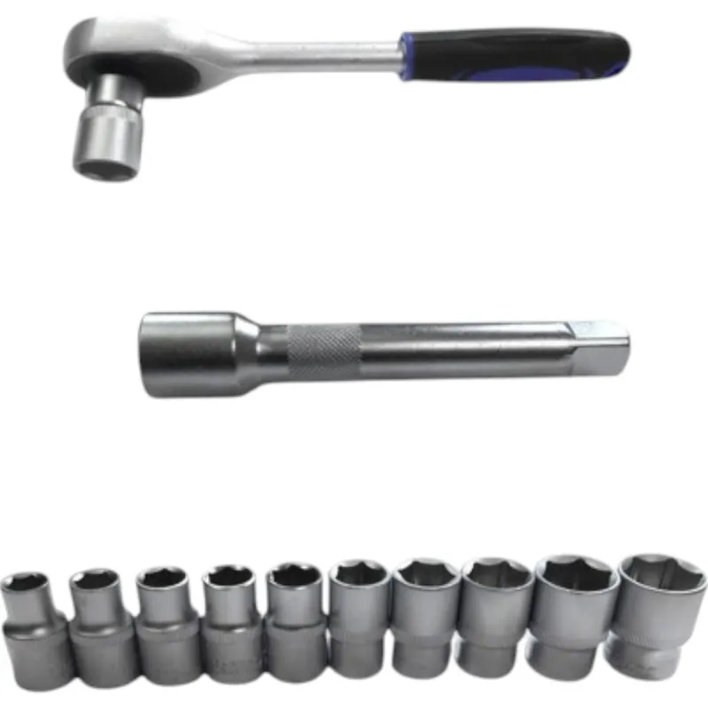 Zestaw Narzędzi 12w1 Grzechotka 1/2 Cala Nasadki 10-24 mm SELLTEO Way