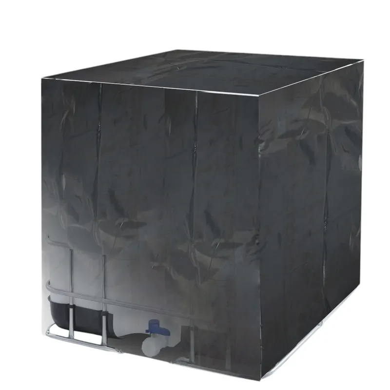 Osłona Zbiornika IBC 1000l Ogrodowa GARDIVA Horn 130 x 110 x 116 cm - Czarna