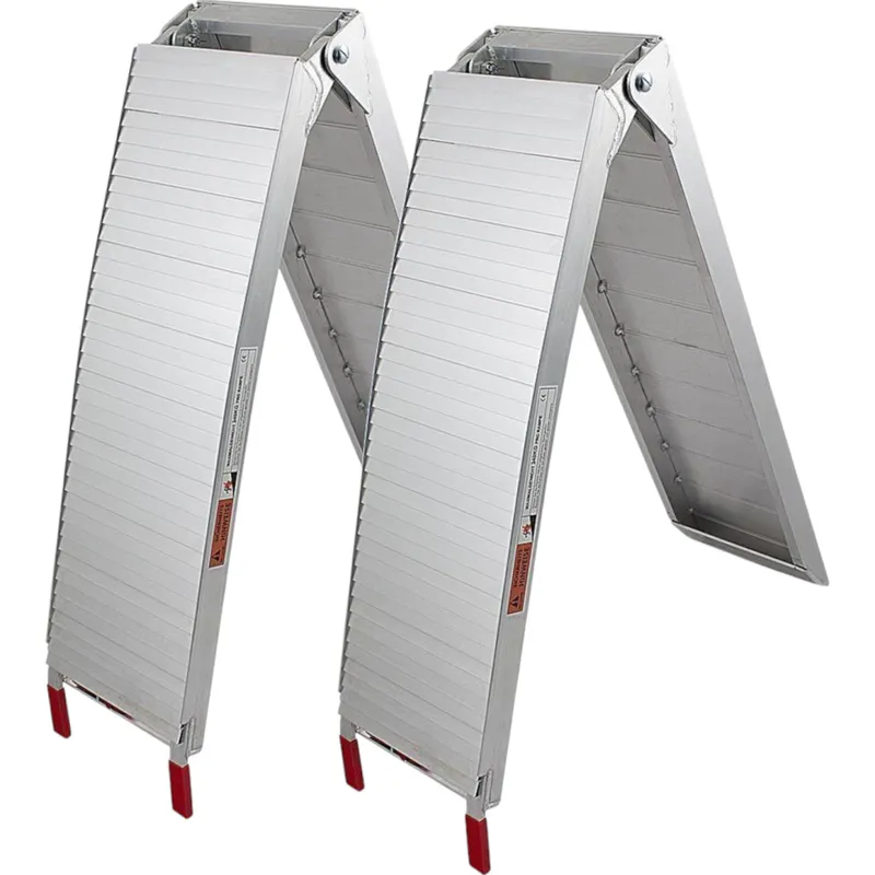 Najazdy Aluminiowe Składane 2 szt Do 680 kg Antypoślizgowe SELLTEO Pistoia