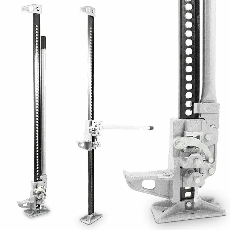 Podnośnik Kolejowy Farmerski Stalowy 3T SELLTEO Risol 132 cm Do Auta