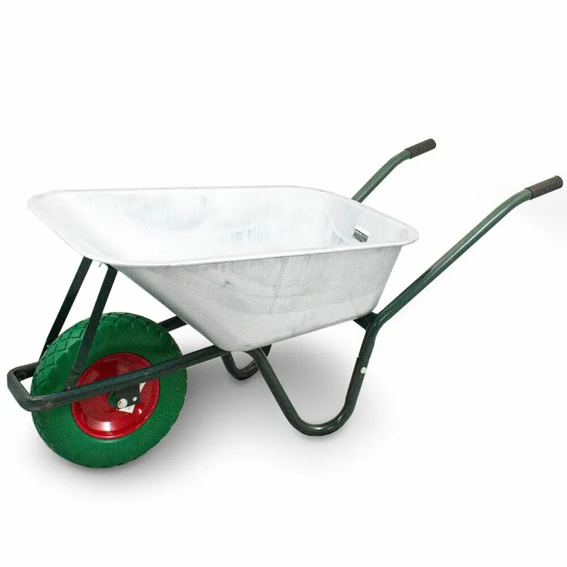 Taczka Budowlana Ogrodowa Stalowa GARDIVA Boden 100 l 250 kg 145 x 60 x 60 cm