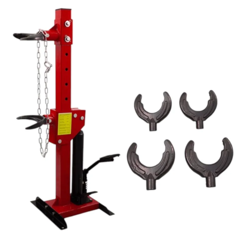 Ściągacz Hydrauliczny Do Sprężyn 3T Stalowy SELLTEO Style - Czerwony