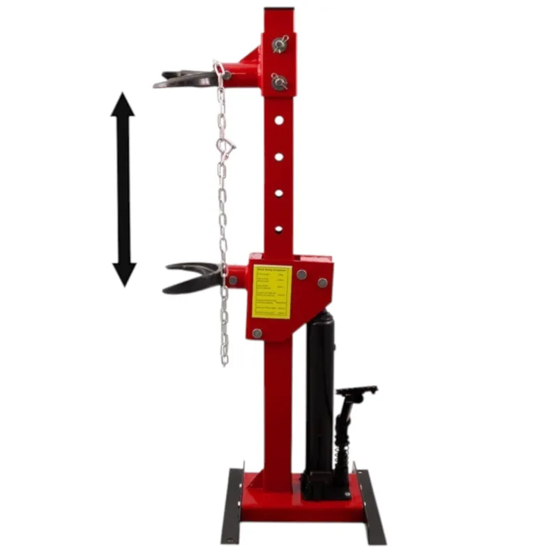 Ściągacz Hydrauliczny Do Sprężyn 3T Stalowy SELLTEO Style - Czerwony
