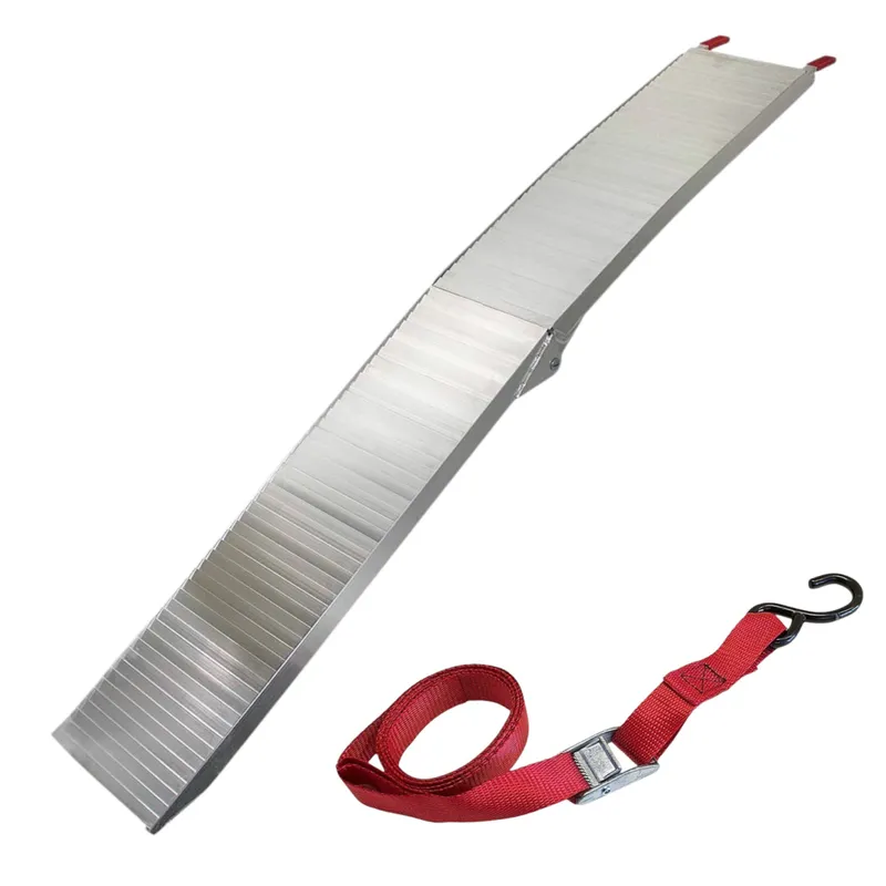 Rampa Aluminiowa Składana Antypoślizgowa SELLTEO Prato 205 cm 340 kg