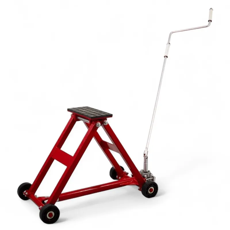 Podnośnik Nożycowy Mobilny 2500 kg Stalowy SELLTEO Risol 115 x 34.5 x 11 cm