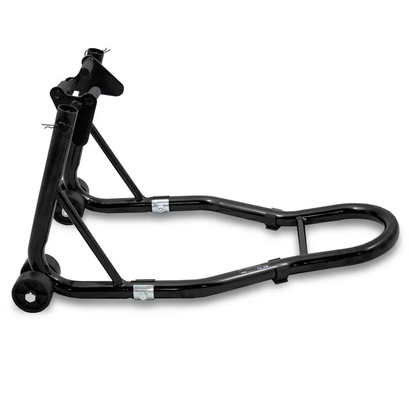 Stojak Motocyklowy Transportowy Stalowy SELLTEO Tech 68 x 46 x 35 cm - Czarny
