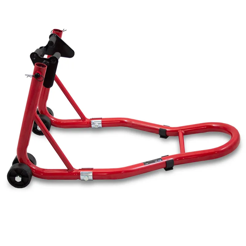 Stojak Motocyklowy Stalowy 250 kg SELLTEO Unit 68 x 46 x 35 cm - Czerwony