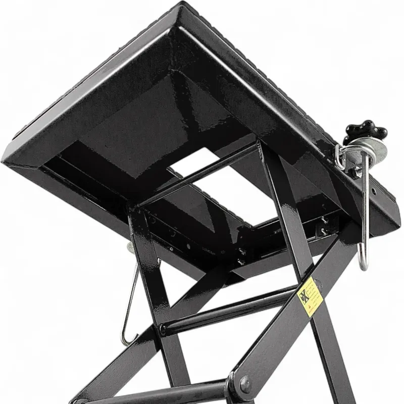 Podnośnik Hydrauliczny Motocyklowy Gumowany SELLTEO Risol 135 kg 35-87 cm