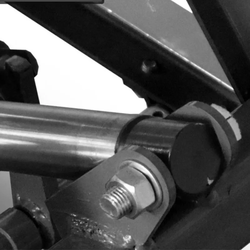 Hydrauliczny Podnośnik Nożycowy Do Motocykli 360 kg Z Rampą SELLTEO Coil