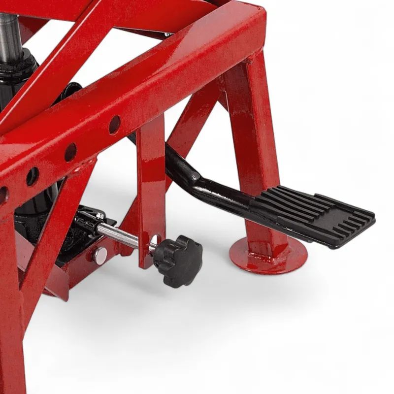 Podnośnik Motocyklowy Hydrauliczny 135 kg SELLTEO Risol 87 cm - Czerwony