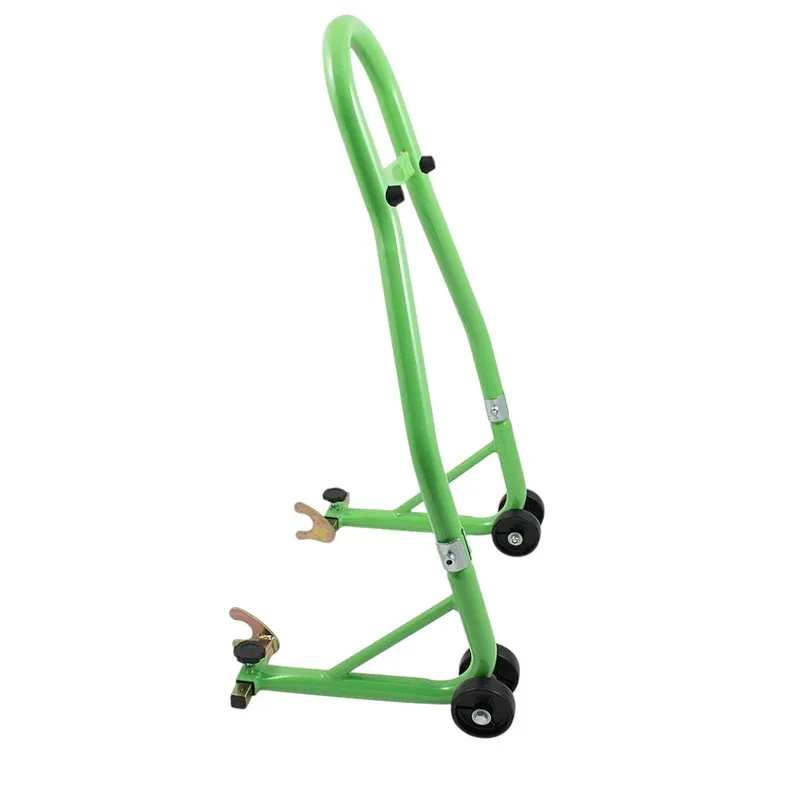 Stojak Motocyklowy Tylny Stalowy 250 kg SELLTEO Elia 62 x 47 x 8 cm - Zielony
