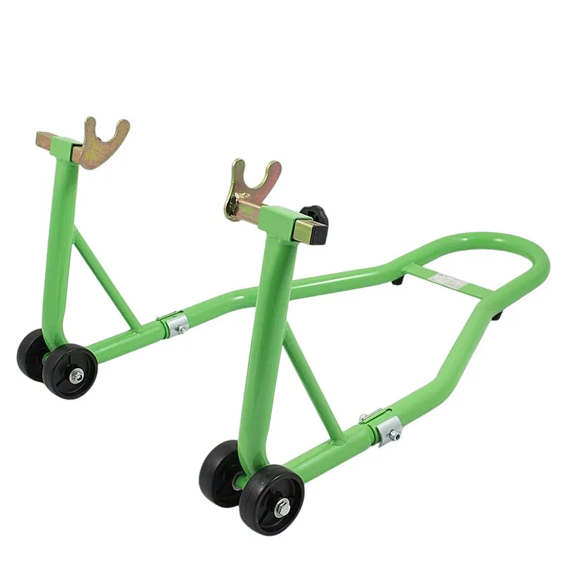 Stojak Motocyklowy Tylny Stalowy 250 kg SELLTEO Elia 62 x 47 x 8 cm - Zielony