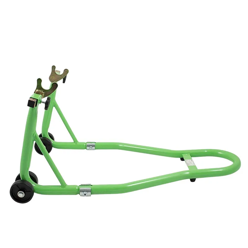 Stojak Motocyklowy Tylny Stalowy 250 kg SELLTEO Elia 62 x 47 x 8 cm - Zielony