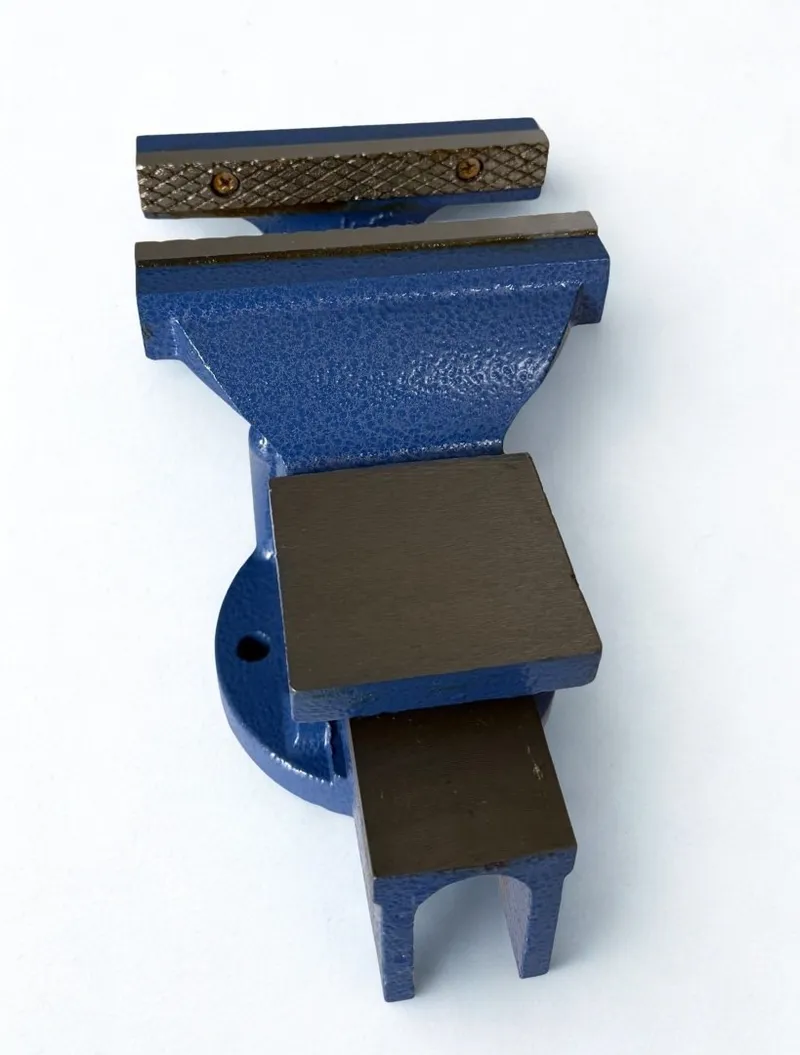 Imadło Warsztatowe 125 mm Żeliwne Z Kowadłem Masywne 9 kg SELLTEO Paco