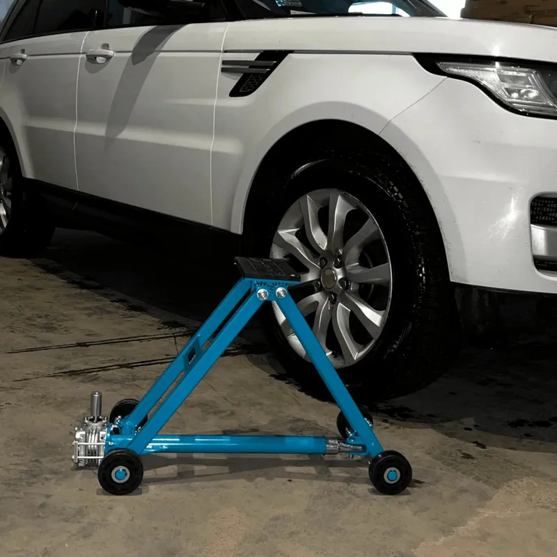 Mobilny Podnośnik Nożycowy 2500 kg Regulacja 11 Do 48 cm SELLTEO Risol