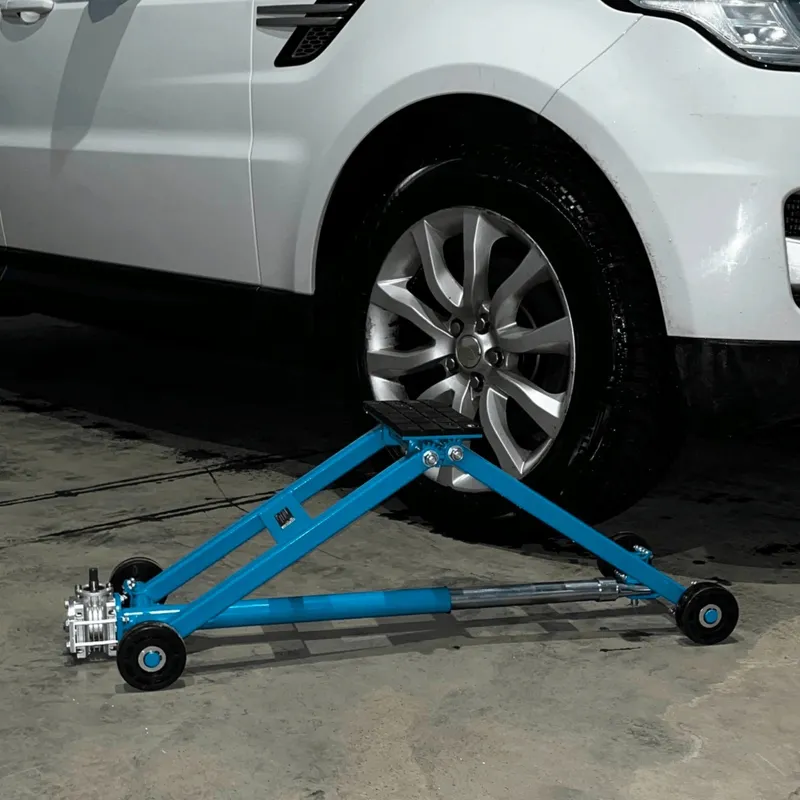 Mobilny Podnośnik Nożycowy 2500 kg Regulacja 11 Do 48 cm SELLTEO Risol
