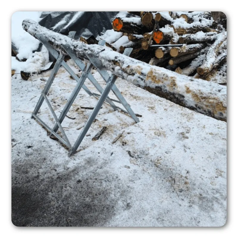 Kozioł Składany Do Cięcia Drewna Ocynkowany 80 cm 150 kg GARDIVA Fjell