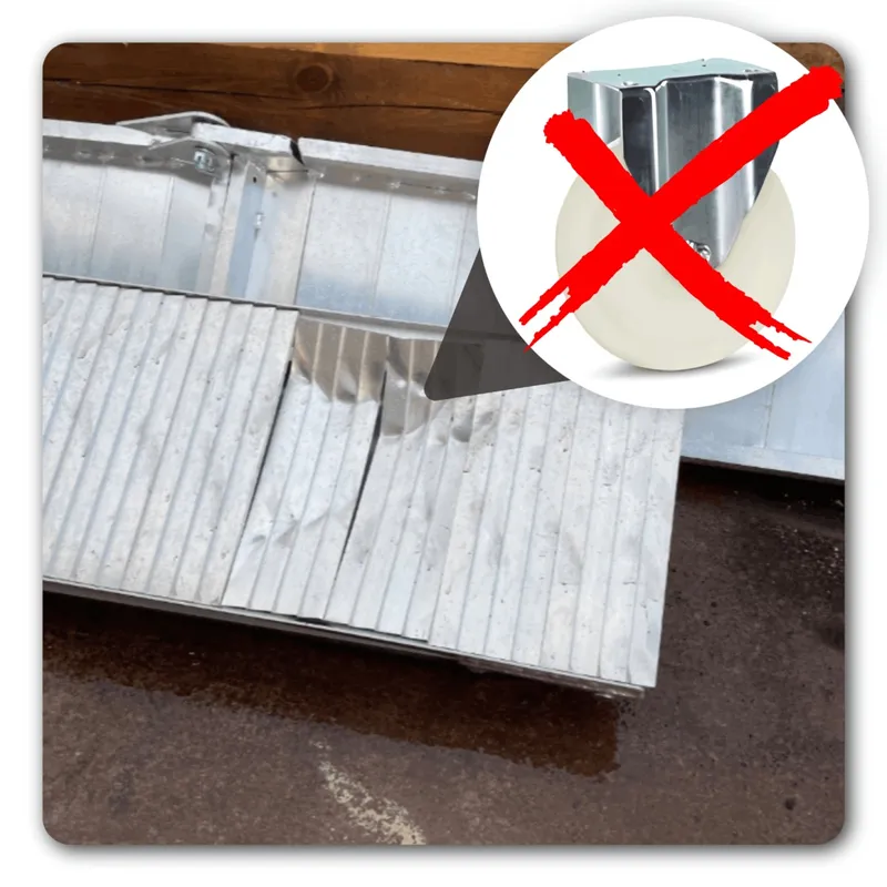 Rampy Najazdowe Aluminiowe Składane 205 cm 680 kg 2 szt SELLTEO Pistoia
