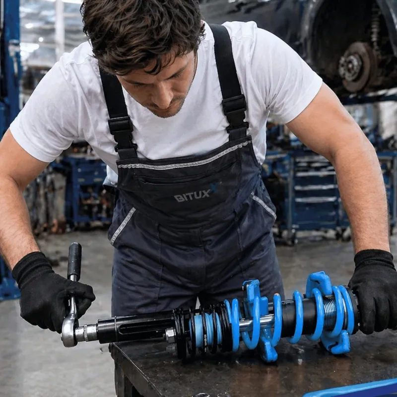 Ściągacz Do Sprężyn Mcpherson 80-190 mm Teleskopowy Stalowy SELLTEO Falto