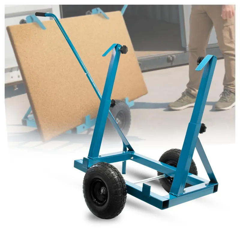 Wózek Transportowy Do Płyt Stalowy Regulowany 200 kg SELLTEO Cedar