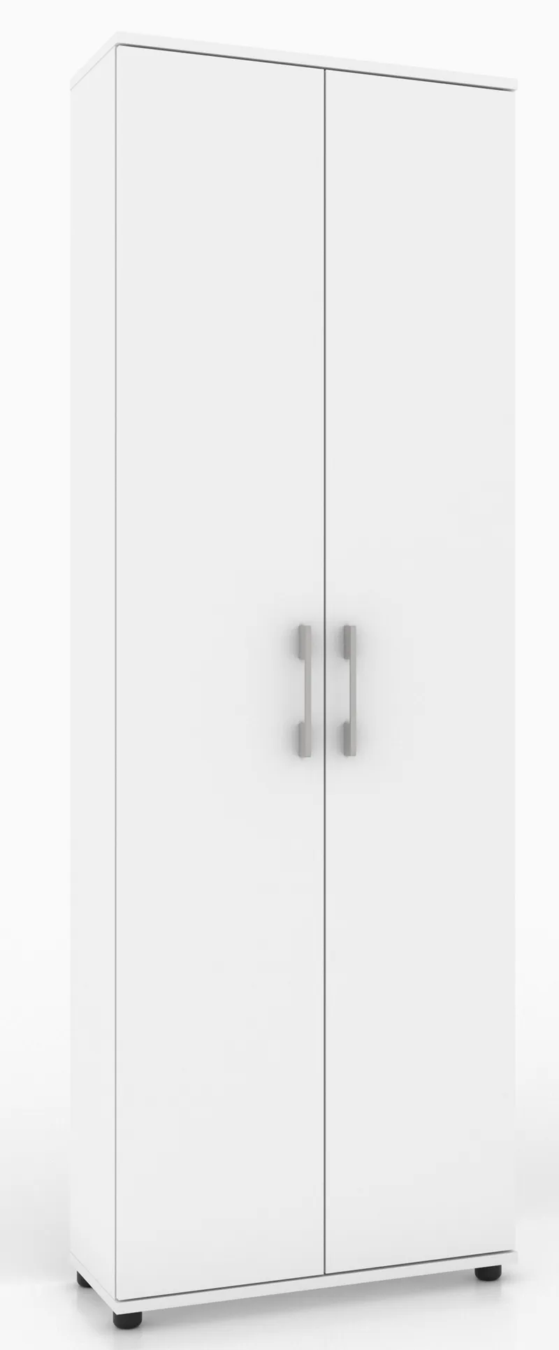 Regał Szafa Aktowa G 60 2D Biała / Szara 60 cm