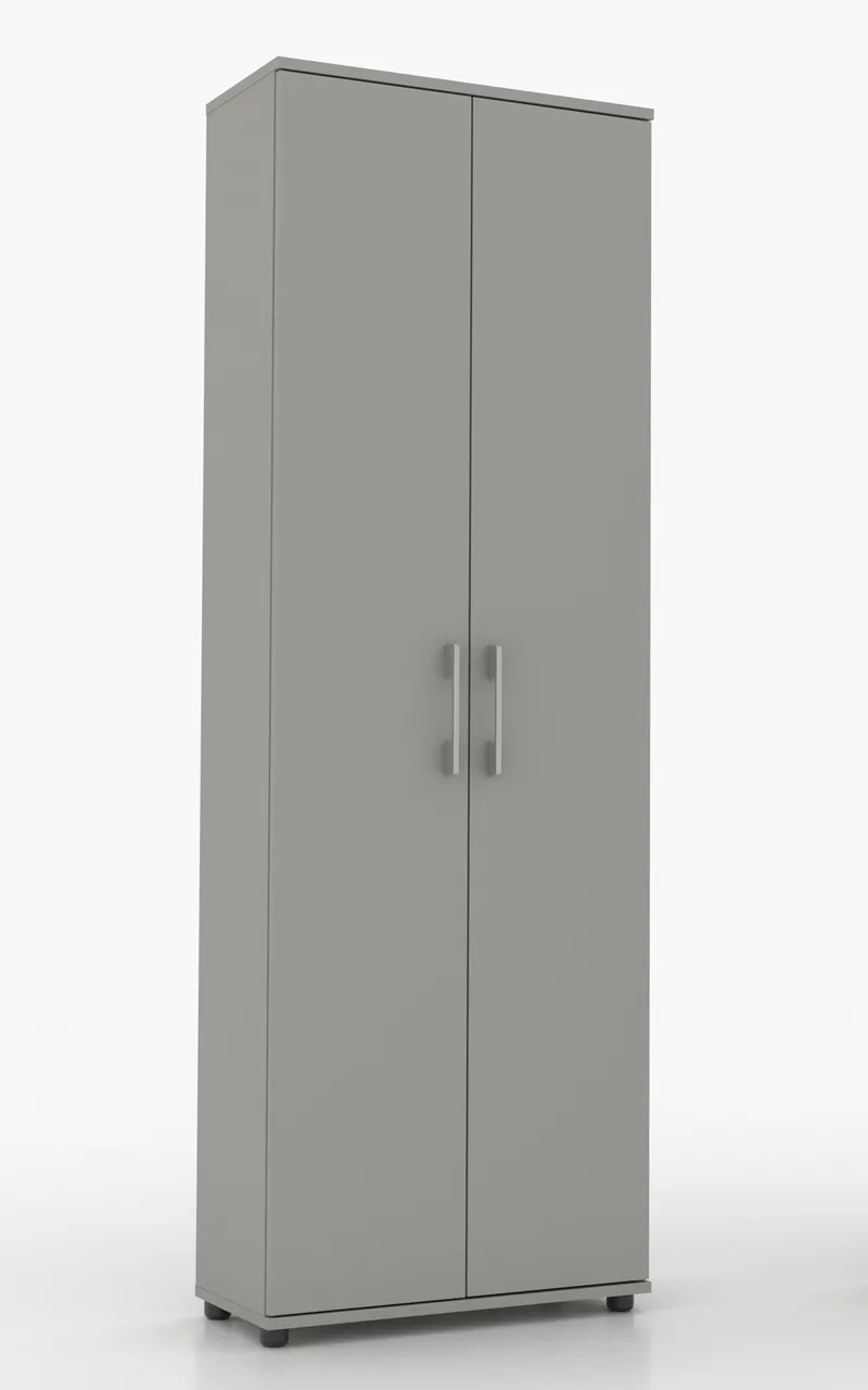 Regał Szafa Biurowa G 80 2D 80 cm - Szary