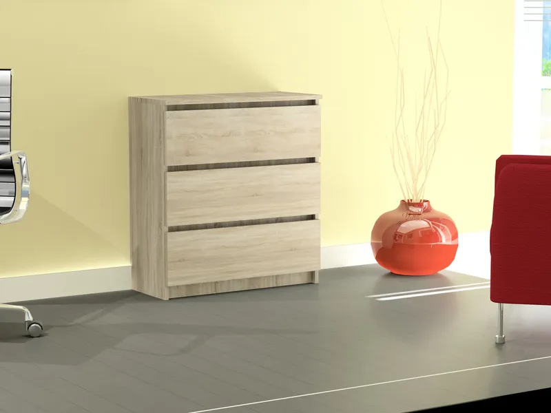 Komoda RICO 3S SONOMA 60 cm