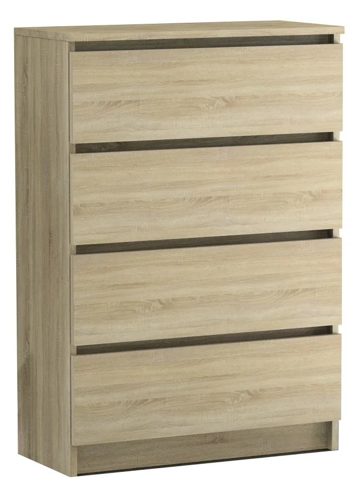 Komoda RICO 4S Sonoma 80 cm