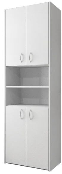 Słupek Łazienkowy ADAŚ 4D 56 cm - Biały