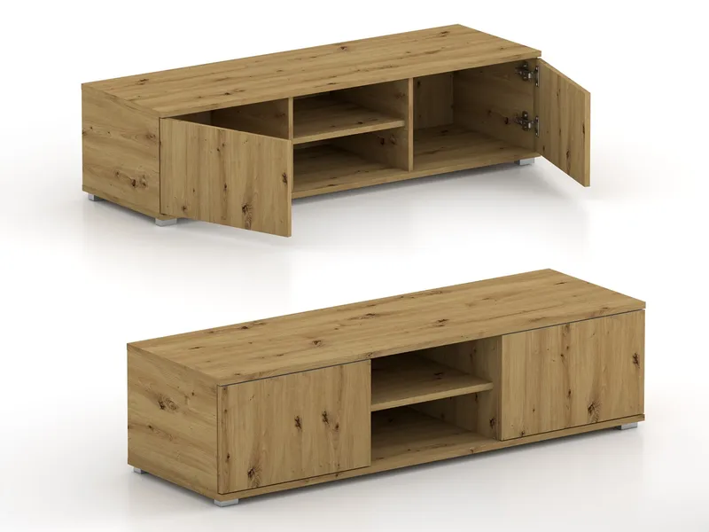 Szafka RTV 120 DĄB ARTISAN