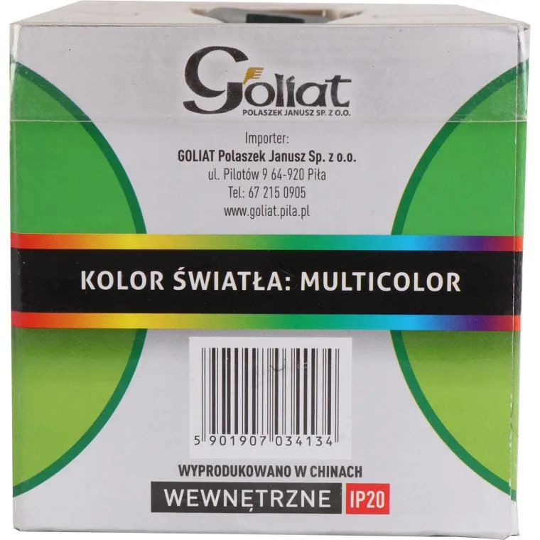 Lampki Choinkowe 100 LED Zewnętrzne Multikolor