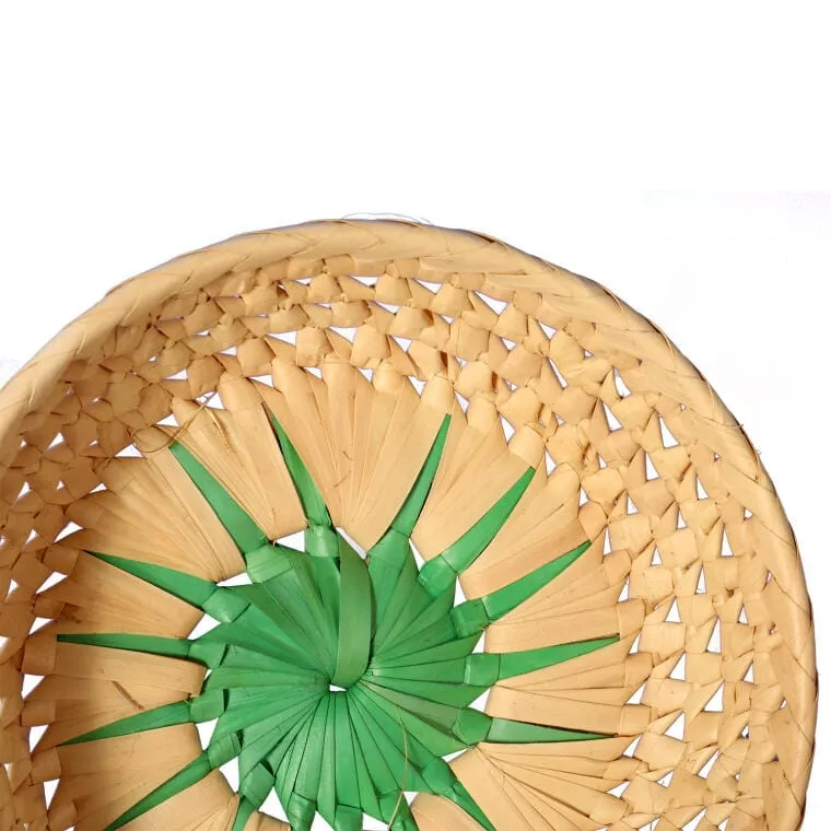 Koszyczek Na Pieczywo Okrągły 20cm - Zielony